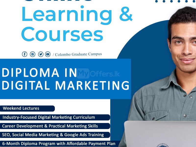 Unlock your potential with our Diploma in Digital Marketing, designed specifically for students and 