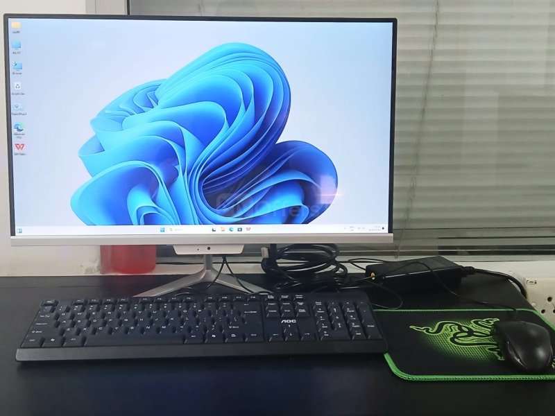 Upgrade your workspace with the sleek, powerful, and space-saving AOC All-in-One PC. Perfectly tailo