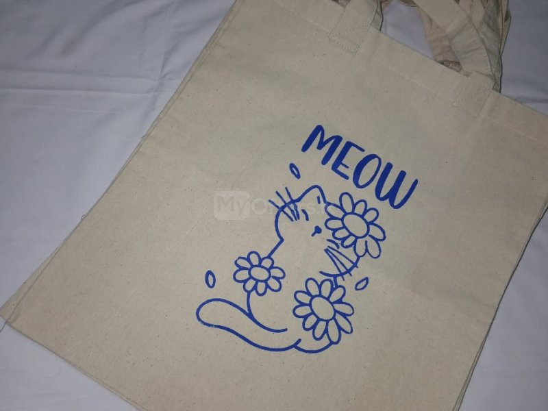 ඉතා හොදින් මසා නිමකල අමු රෙදි බෑග් ඕනම - Image 2