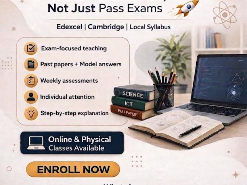 🎓 Conducted by a First Class graduate, and recipient of the Best Performance Award in the graduat