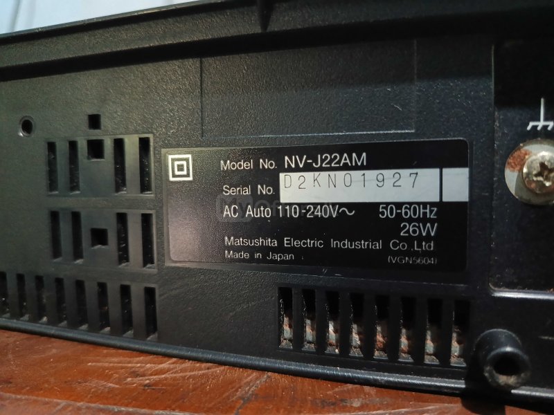 Note: For Parts or Repair. Rare Collector's Item. (No Power)

Year: 1991

Made in Japan.

VHS  - Image 3