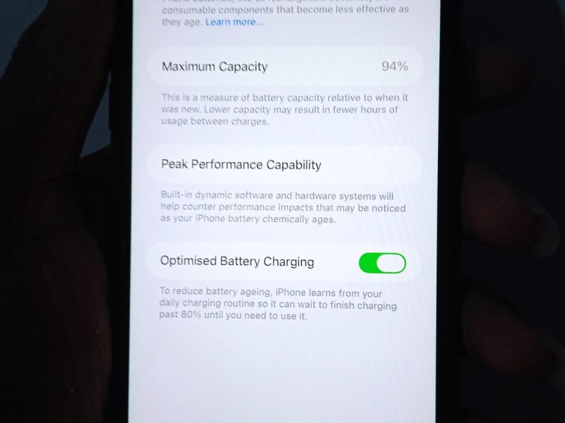 Iphone 11 (black)
   •Storage  128gb 
   •Original Battery health 94%
   •128GB storage✅ - Image 3