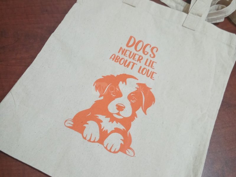 ඉතා හොදින් මසා නිමකල අමු රෙදි බෑග් ඕනම - Image 4