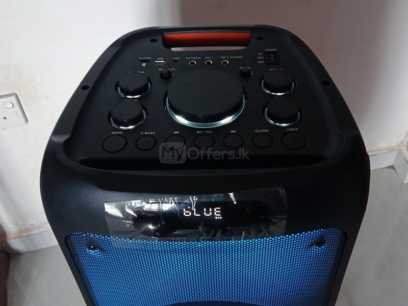 Model 	BTS-1022
Frequency Response 	40Hz-20KHz
Output Power 	120W
Impedance 	4 ohm
Speaker Confi