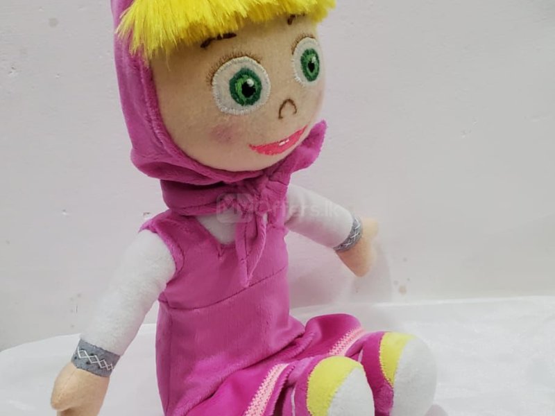Masha Plush Toy

Bring home the magic of Masha and the Bear with this adorable Masha Plush Toy! Pe - Image 3