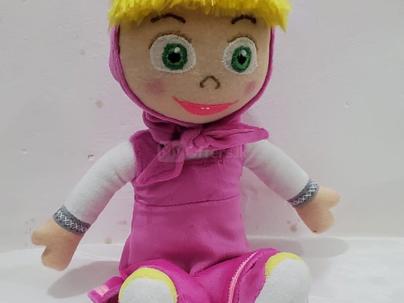Masha Plush Toy

Bring home the magic of Masha and the Bear with this adorable Masha Plush Toy! Pe - Image 2