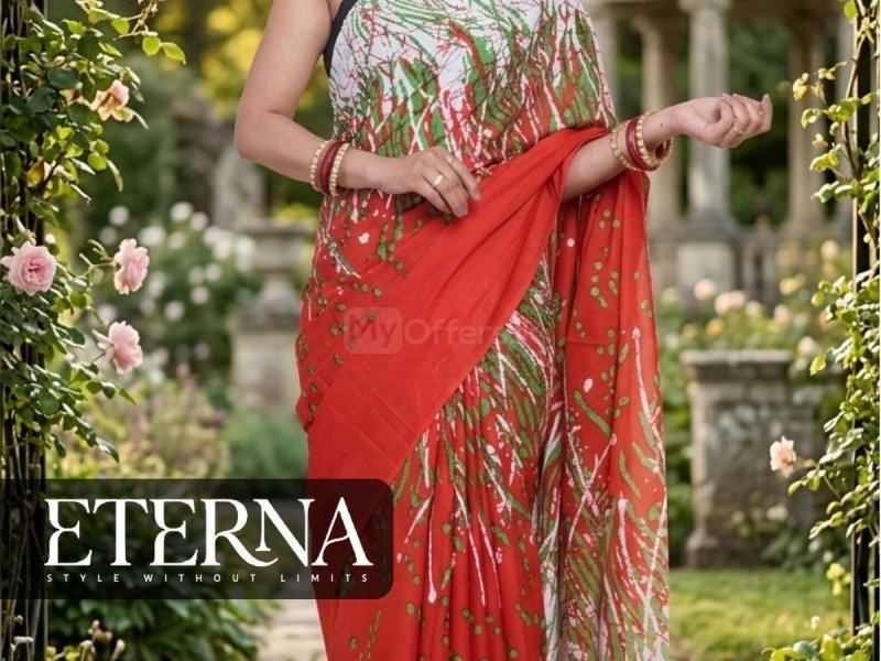 අලුත් Indian Batik Saree Collection දැන් ලබා ගත හැක.
✨ Elegant
� - Image 2