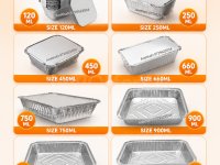 🍱 Aluminium Foil Food Containers | ඇලුමිනියම් ෆොයිල් ෆුඩ්