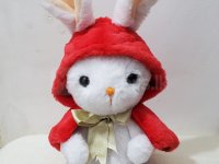 Soft Toy Red Riding Bunny – a super‑soft, high‑quality plush bunny dressed in a red riding hoo - Image 3