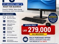 Upgrade your workspace with the sleek, powerful, and space-saving AOC All-in-One PC. Perfectly tailo - Image 2